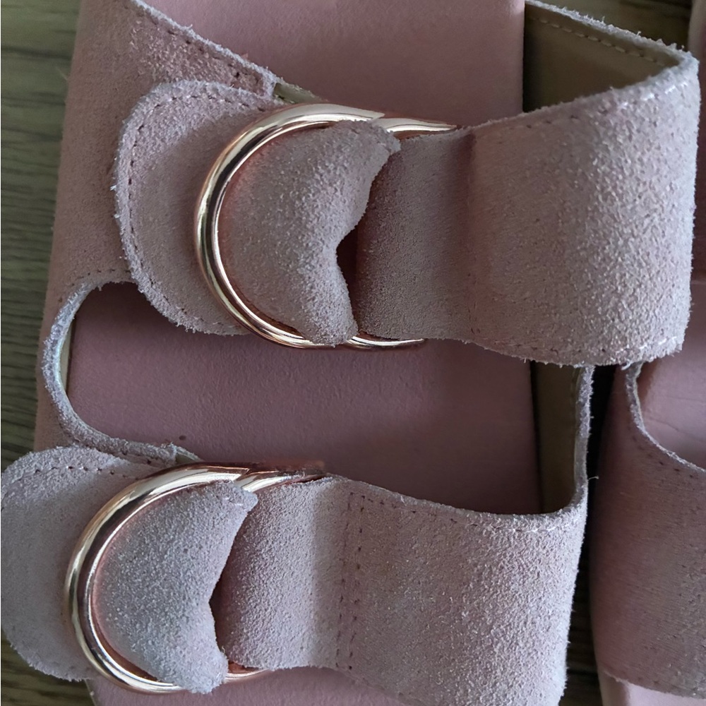 Vionic Pink Slide Sandals with Adjustable Straps - Picture 2 of 3